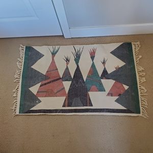 Teepee Mountain Welcome Mat